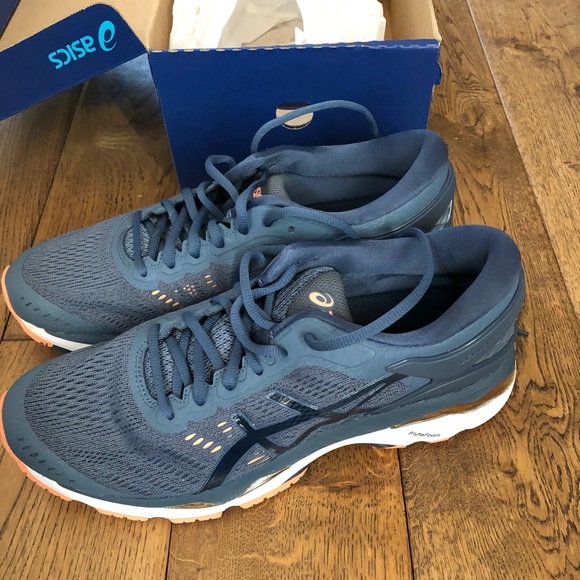 asics gel kayano 24 smoke blue